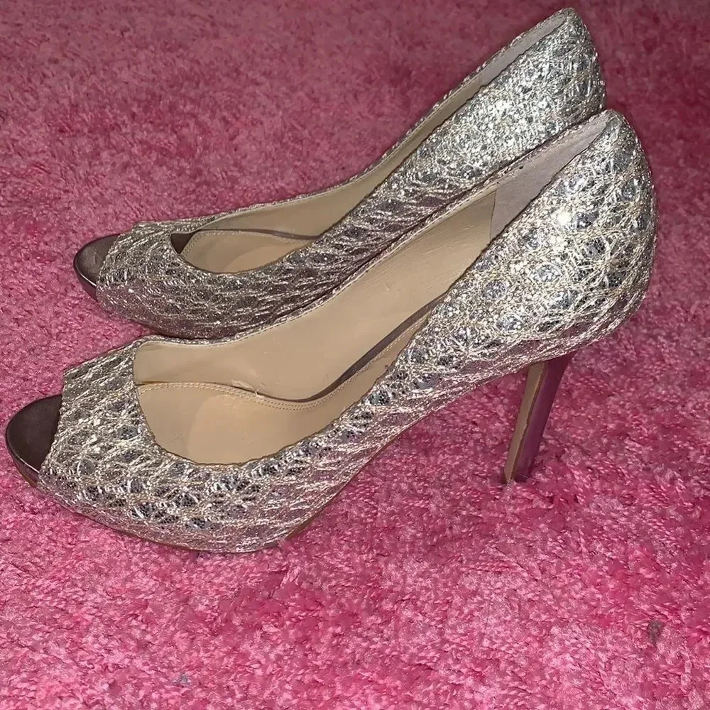 Enzo Angiolini sparkled heels 